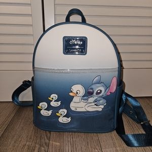 Loungefly Stitch and Ducklings Mini Backpack
